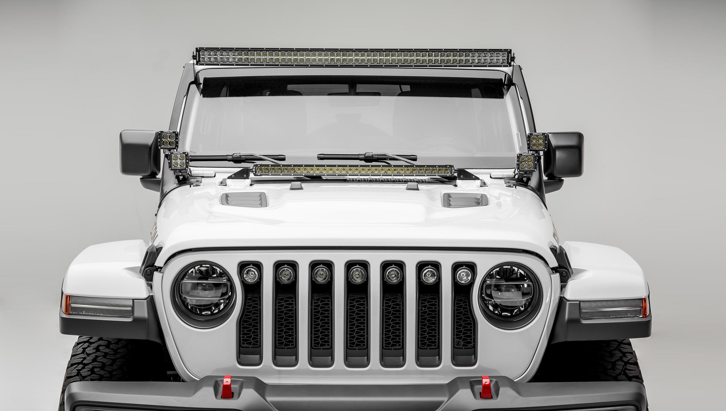 40 LED light bar for night and off-road driving