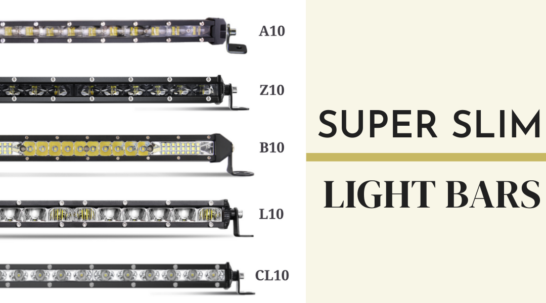 Slim led on sale light bar