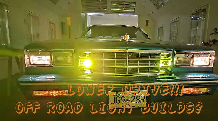LOWRIDER MONTE CARLO OFF-ROAD LIGHTS MODIFICATION