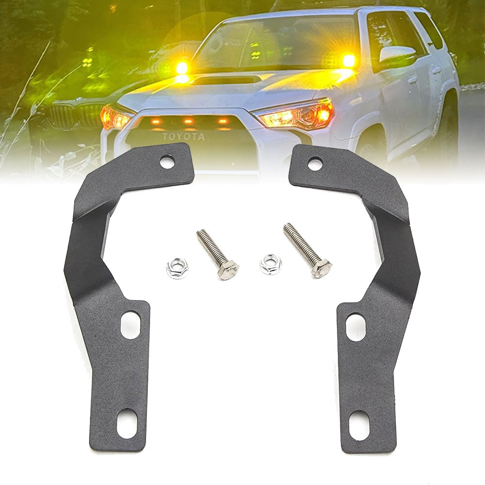 Supports de montage pour feux de fossé de capot Toyota 4Runner 2010-2023