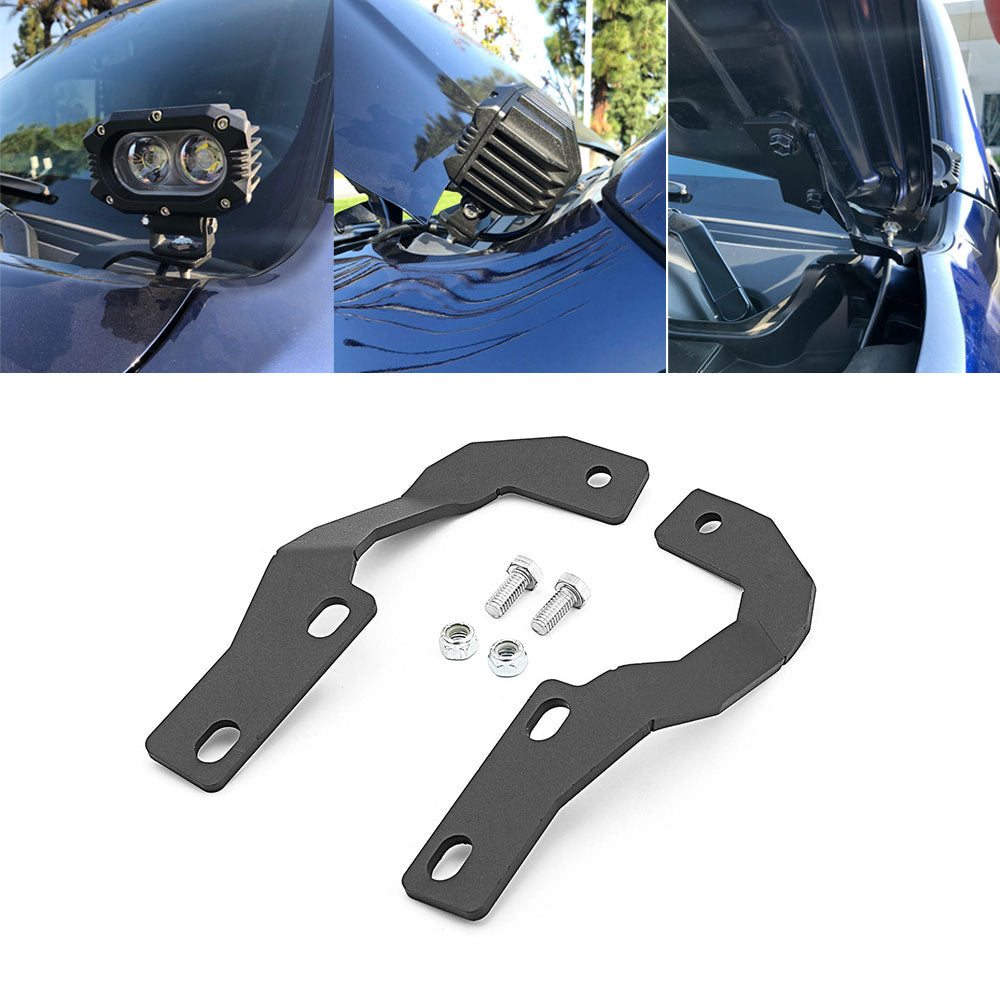 Supports de montage pour feux de fossé de capot Toyota 4Runner 2010-2023