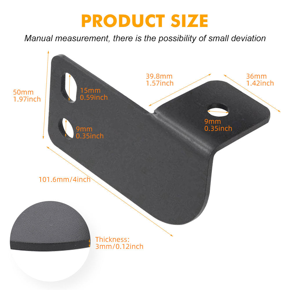 2013-2019 Polaris Ranger Rear Roof Reverse Light Mounting Bracket