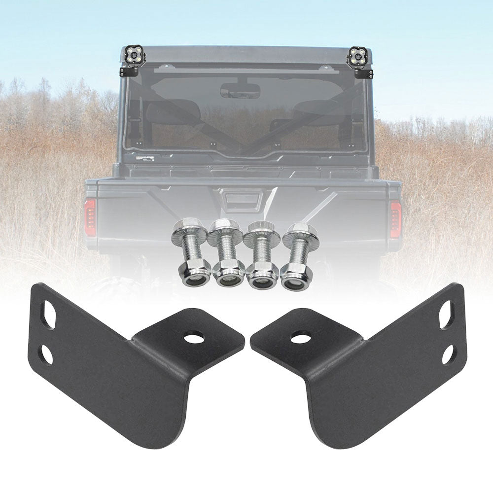 Support de montage pour feu de recul de toit arrière Polaris Ranger 2013-2019