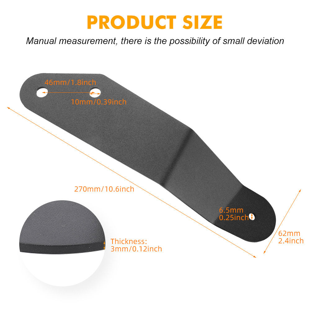 2014-2019 Can-Am Commander 42" LED Light Bar Front Upper Windshield Mounting Bracket