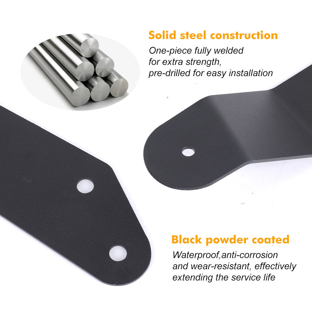 2014-2019 Can-Am Commander 42" LED Light Bar Front Upper Windshield Mounting Bracket