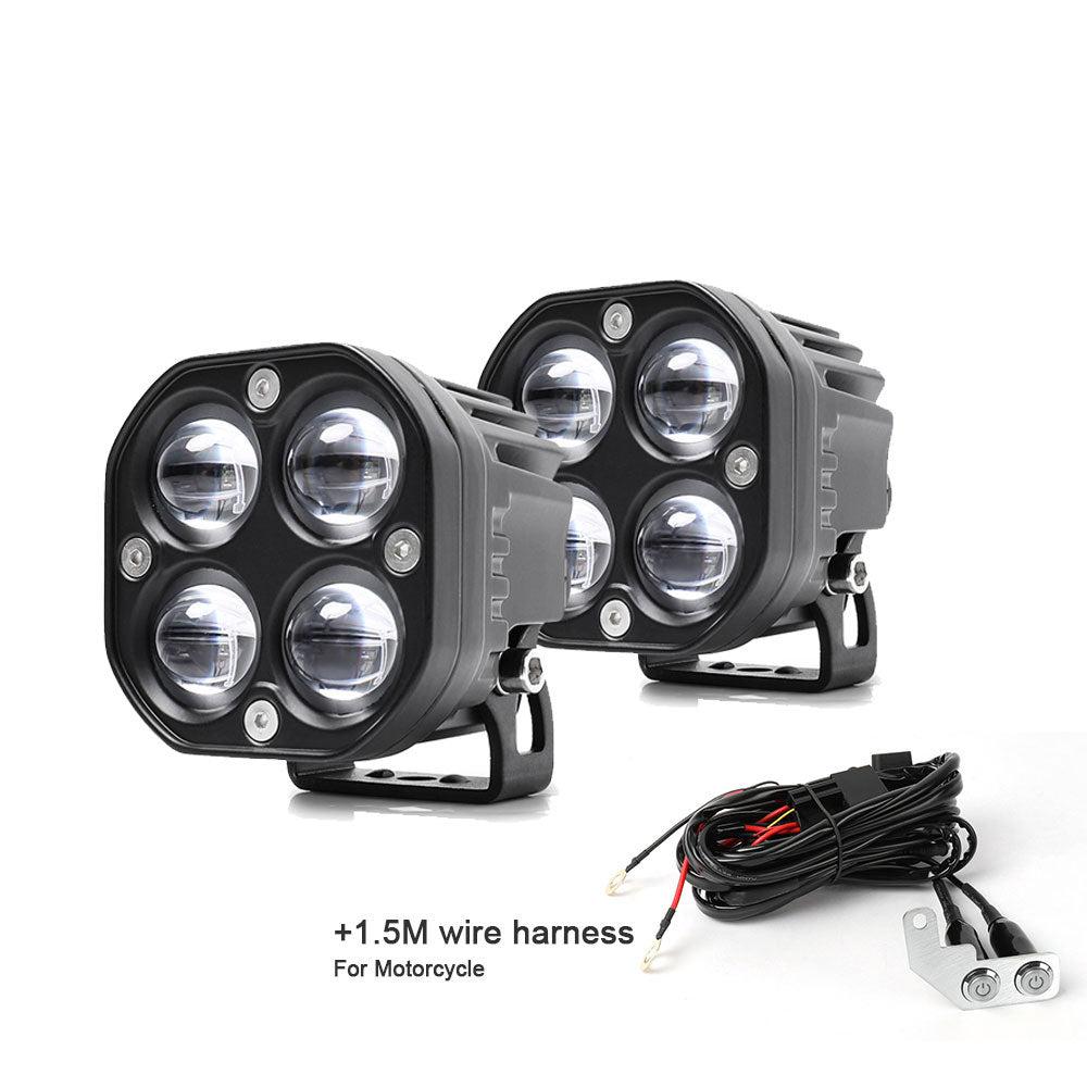 3inch DDF Series Dua Light Pods With 1.5m Wire Harness