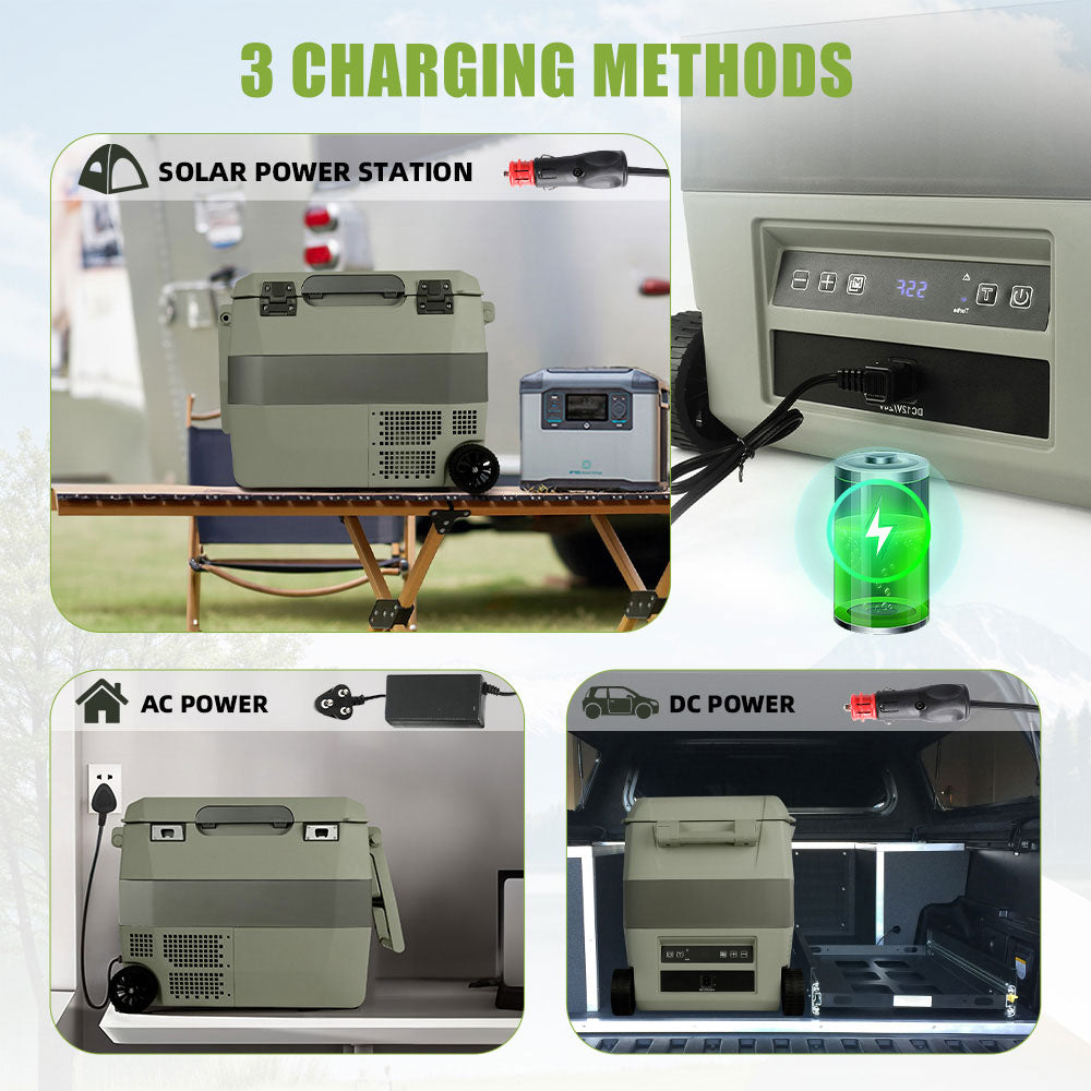 40L Dual-Zonen tragbarer Kühlschrank 12V für Auto