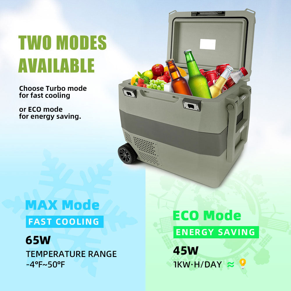 40L Dual-Zonen tragbarer Kühlschrank 12V für Auto