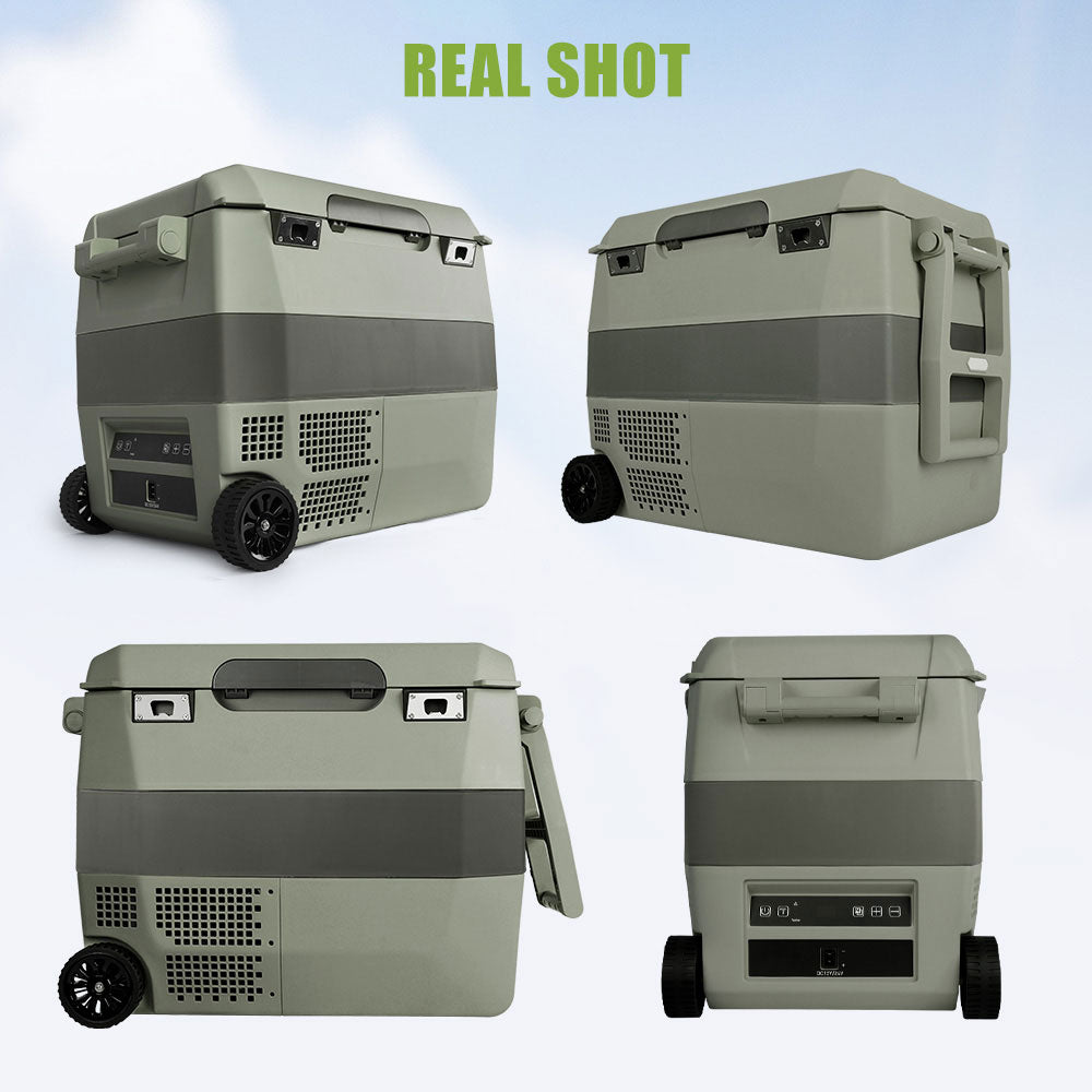 40L Dual-Zonen tragbarer Kühlschrank 12V für Auto