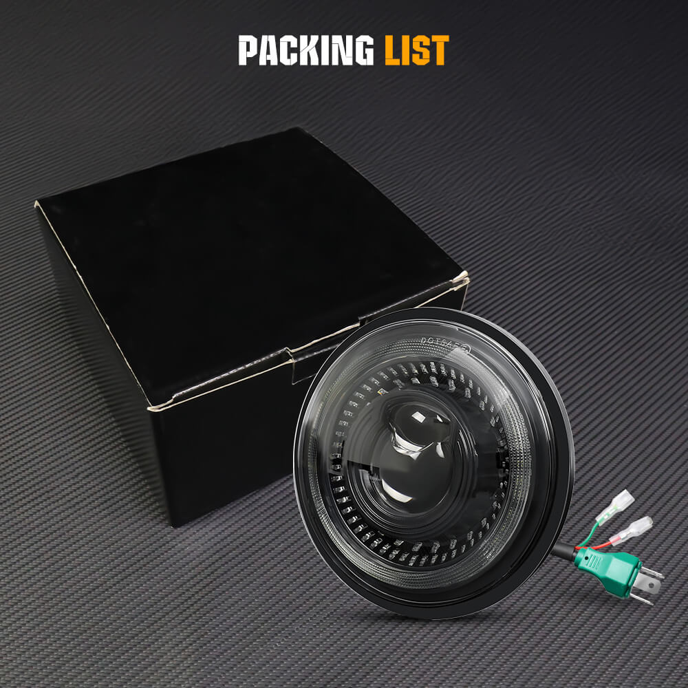 5.75inch M8X Series Round Sealed Beam Headlight Package Show