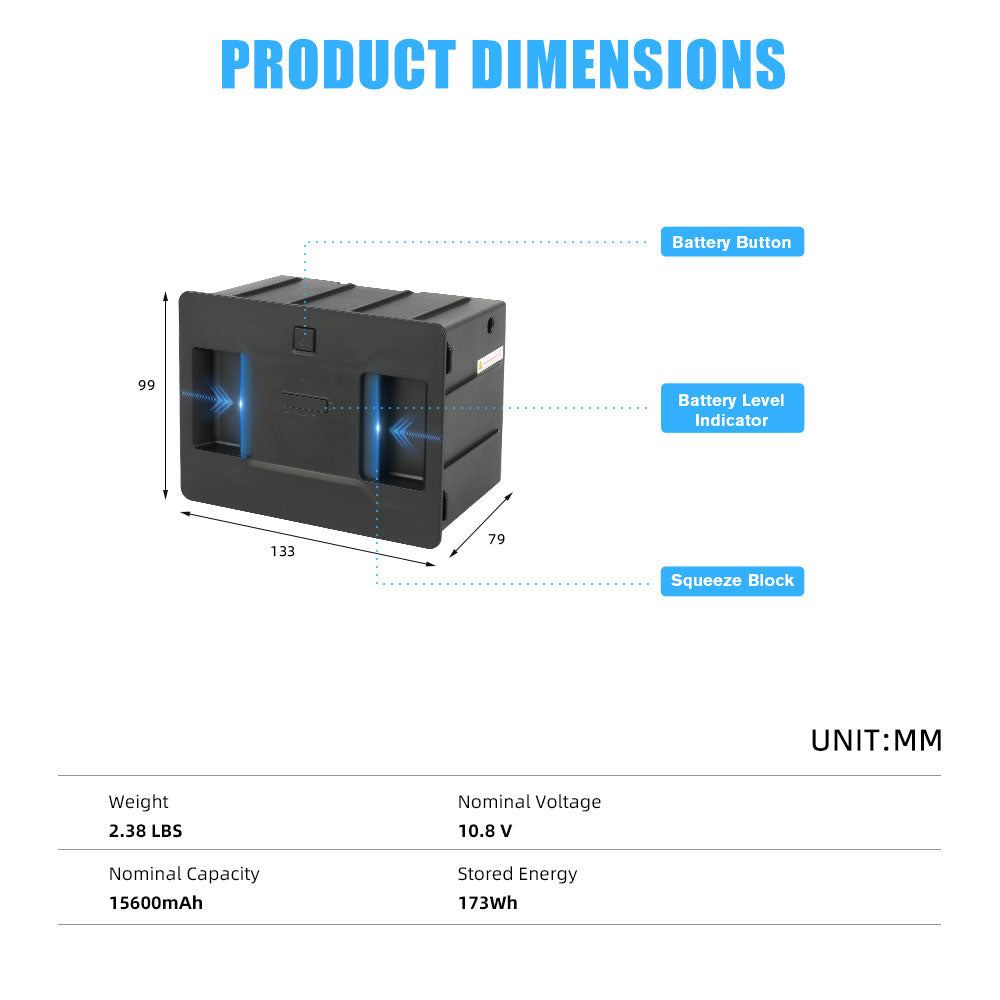 Réfrigérateur portable à double zone 50L avec batterie 12V pour voiture