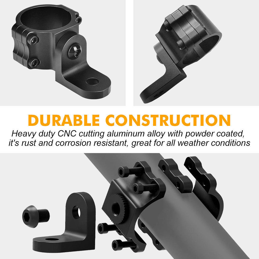 Whip Light Mounting Bracket For 1.75"-2" Roll Cage