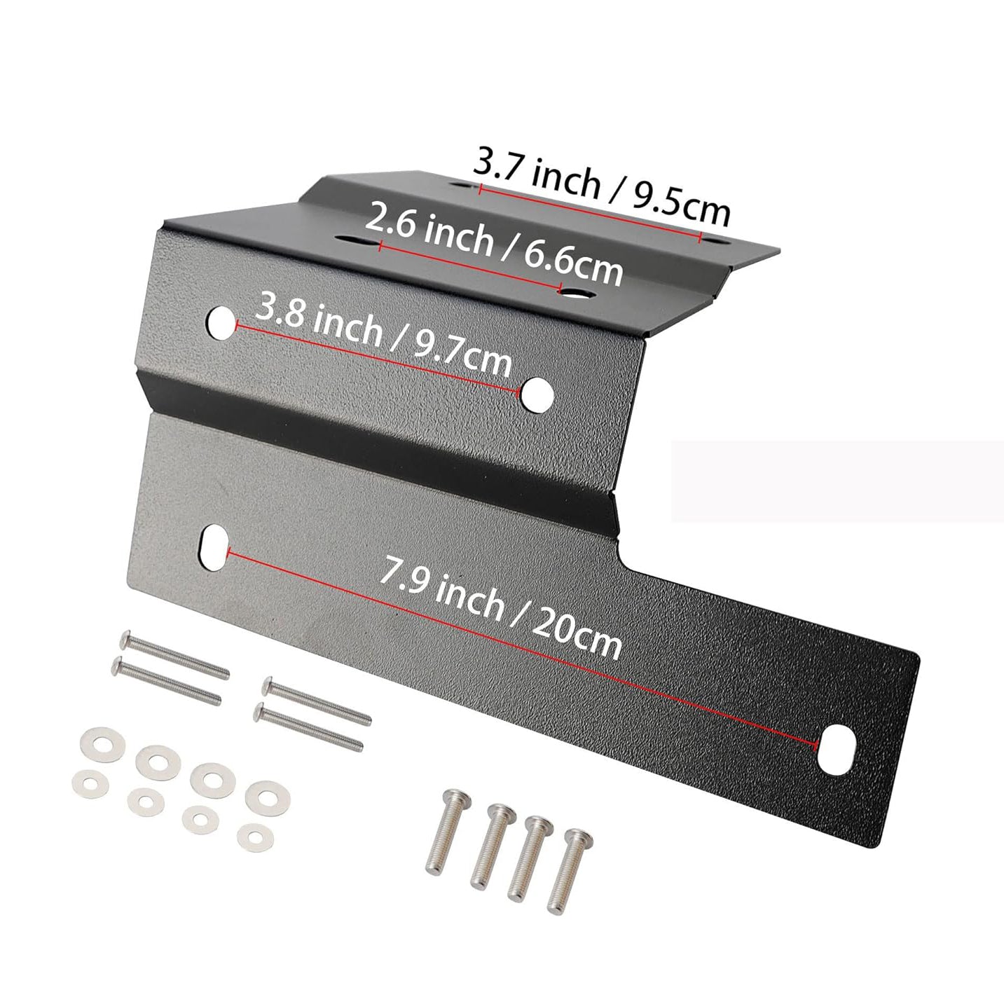 حوامل مصابيح الزجاج الأمامي السفلية لسيارة جيب رانجلر JL موديلات 2018-2021