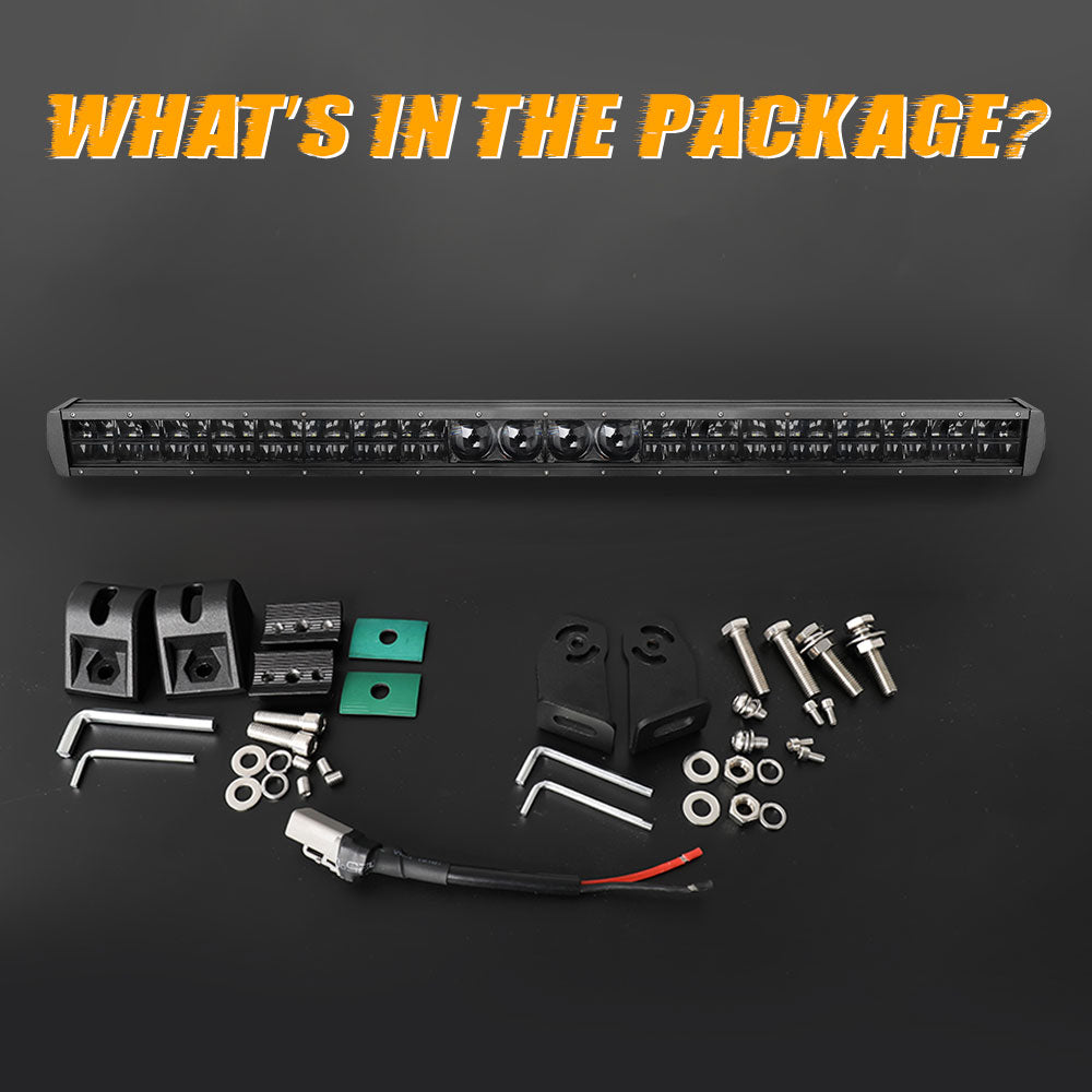 42inch F25 Series Multi Spot-projector Laser Module Dual Row LED Light Bar