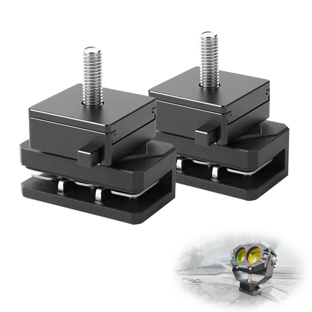 Quick Release Universal Hood Ditch Light Mounting Brackets