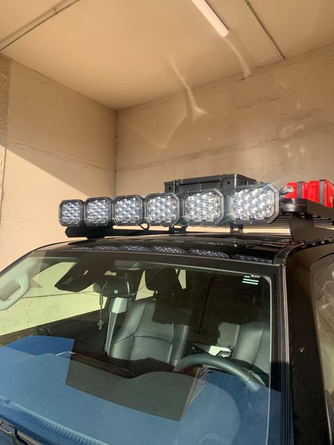 COLIGHT 5x7inch Mars Series Square Led Driving Lights With DRL