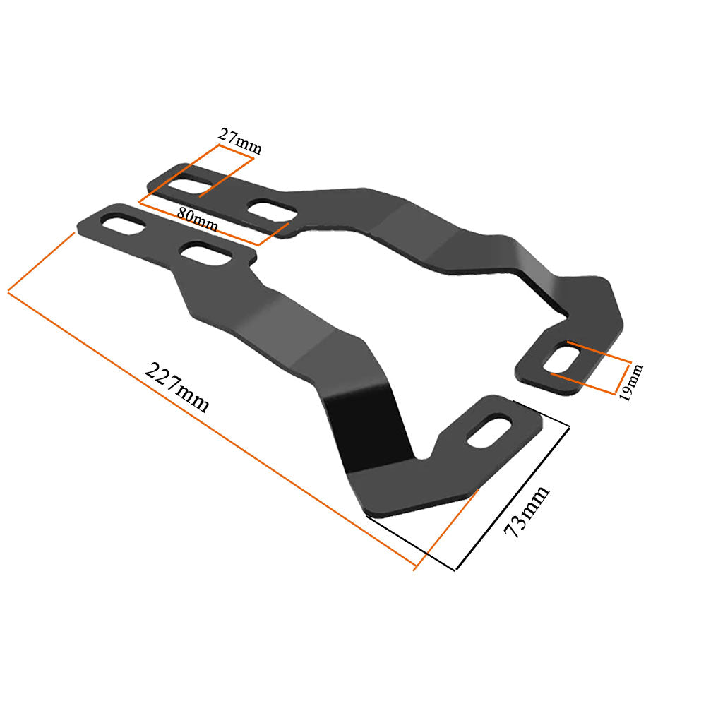 Soportes de montaje de luz de zanja de capó de Toyota Tacoma 2016-2020