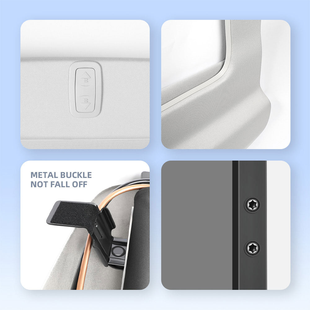 Parasol de techo de cristal totalmente eléctrico para Tesla Model Y 2019-2023