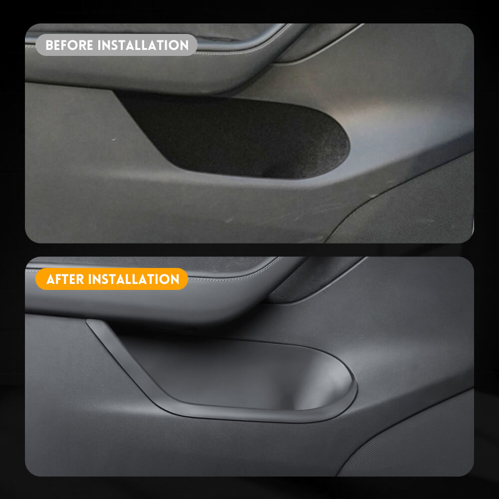 Tesla Model Y Vollabdeckung TPE wasserdichte Türseitentasche (Set/4 Stück)