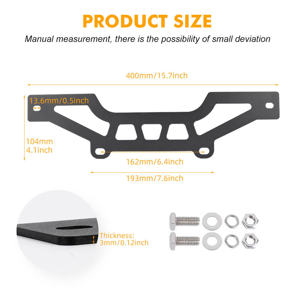 UTV Front Light Bar Bracket Mount For 2017+ Cam Am Maverick X3