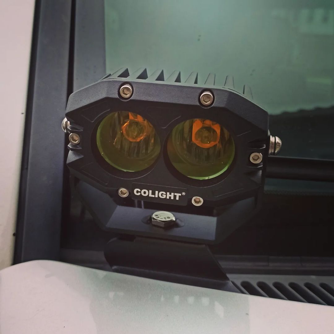 COLIGHT 4inch Rob2 Pro Series Yellow Diffused Ditch Lights