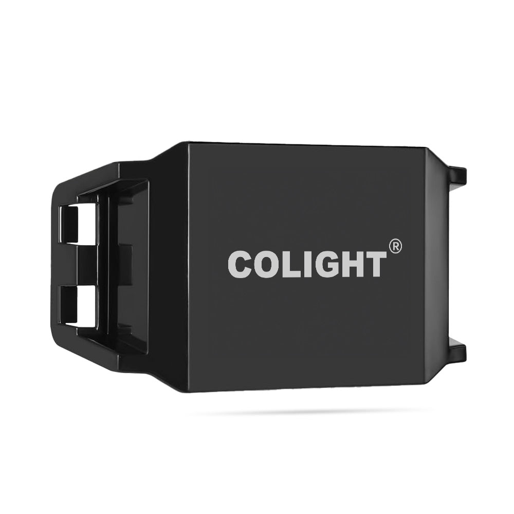 Cubierta Protectora Para Pods de Luz Laterales V5 de 5 Pulgadas Con DRL-Amarillo/Negro (Juego/2 piezas)