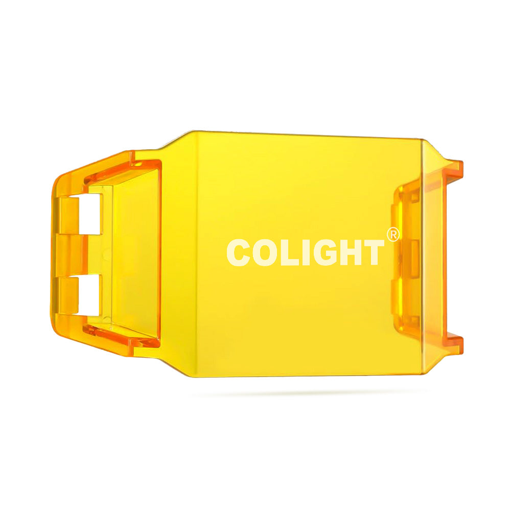 Cubierta Protectora Para Pods de Luz Laterales V5 de 5 Pulgadas Con DRL-Amarillo/Negro (Juego/2 piezas)