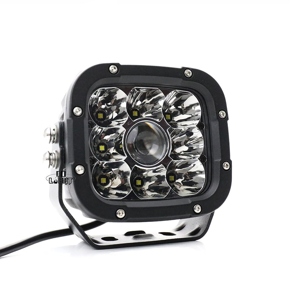 5 Inch Offroad Square Laser Light Pods