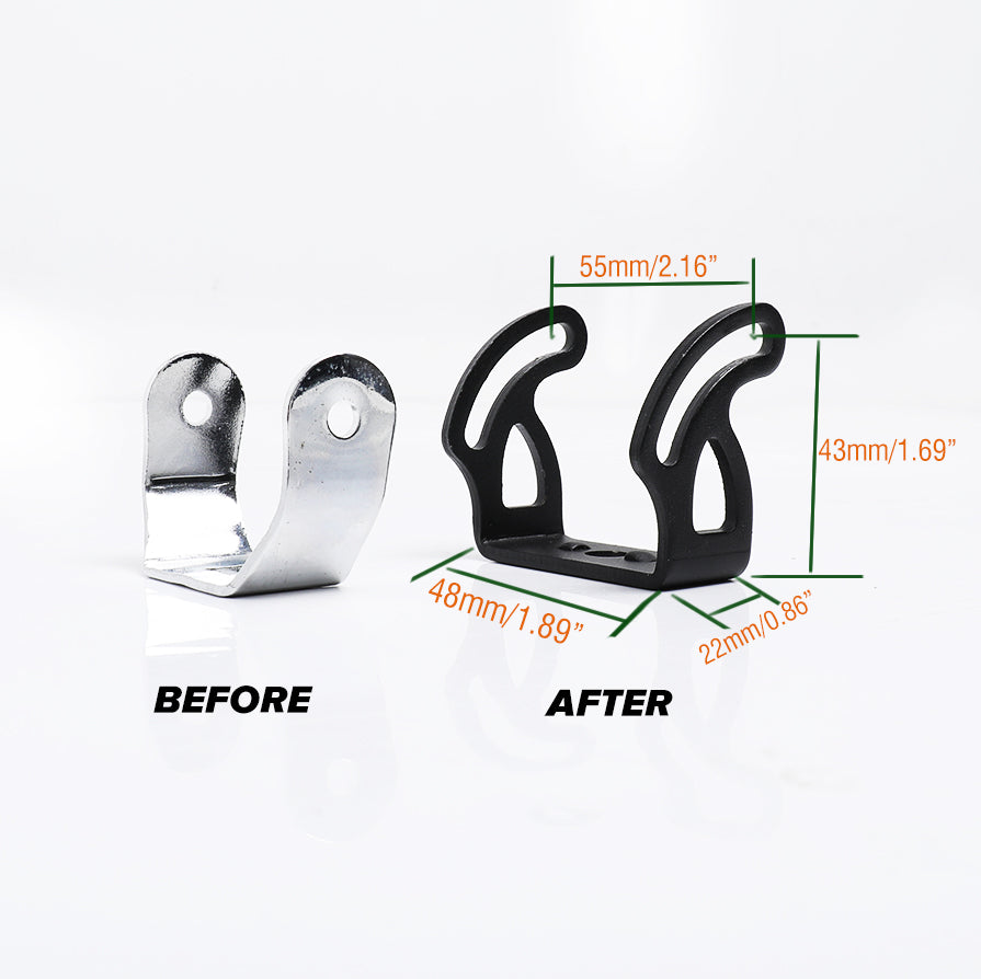 Black Coated Aluminum Alloy Bottom Bracket For 3" DDF Series