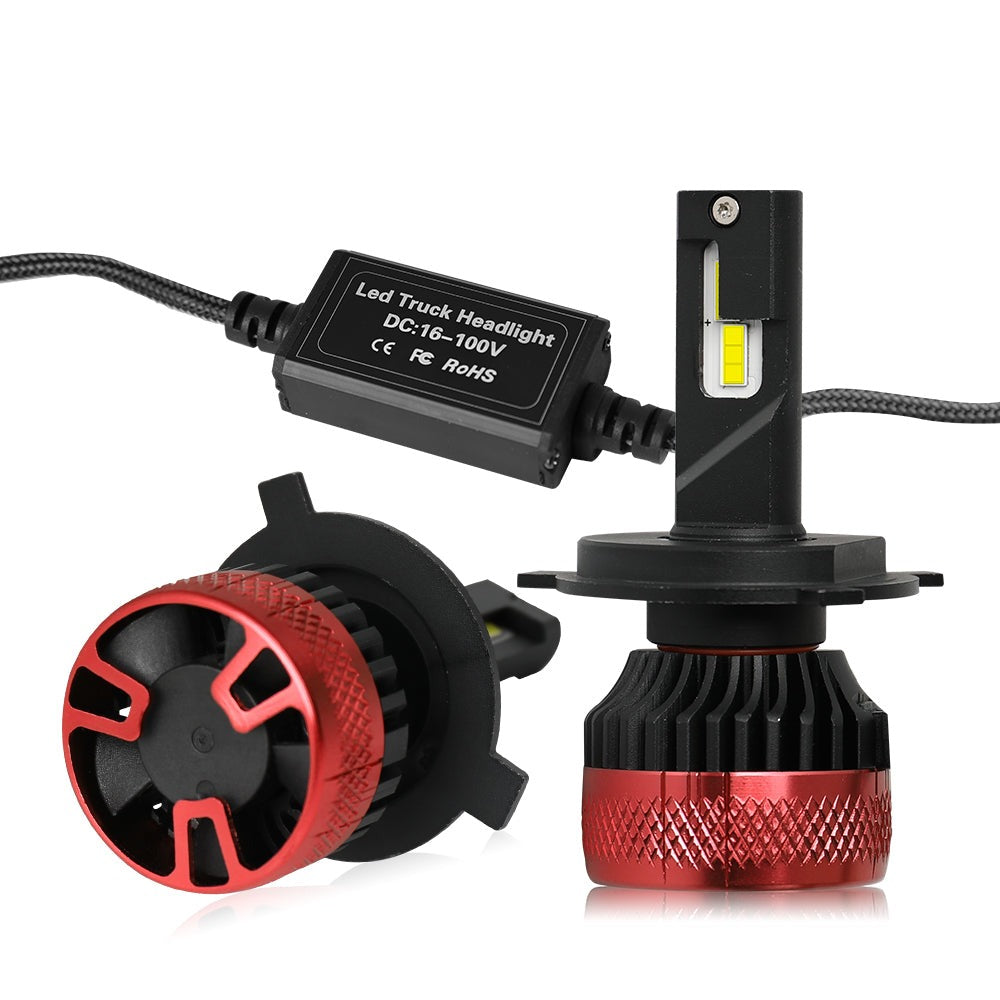 R11 Series Heavy Duty Truck H4 Dual Beam Led Headlight Bulbs 45W