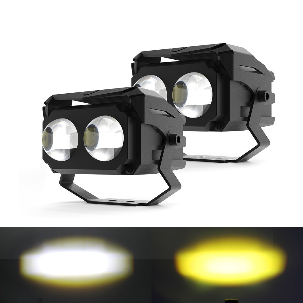 3 Inch Bulge C Auxiliary (Set/2pcs) Headlights/Fog Series Mini Lights