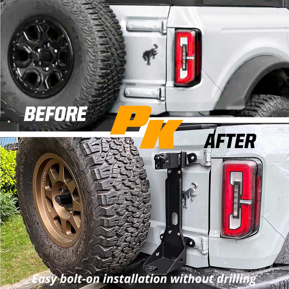 2021-2022 Ford Bronco Off-Road Hi-Lift Jack Mount