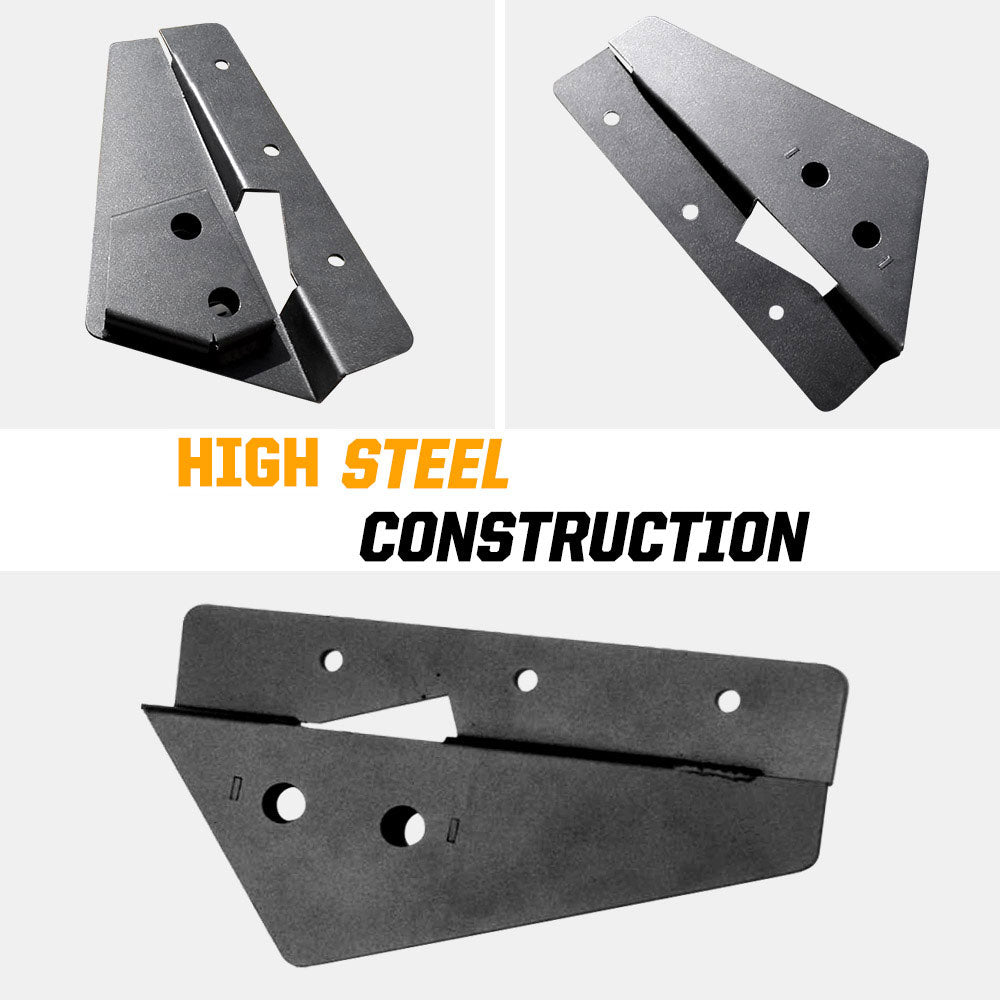 2021-2022 Ford Bronco Front Bumper Fog Lights Mounting Brackets