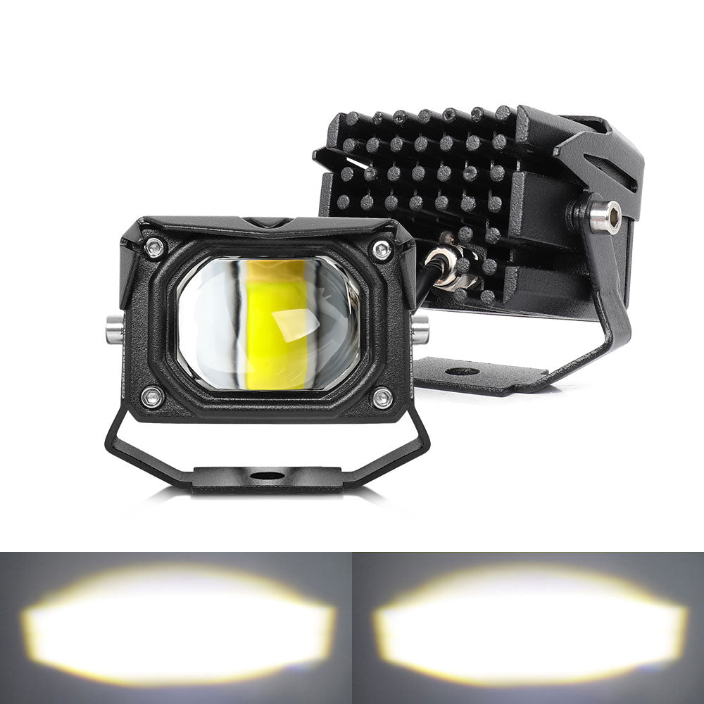 3 Inch Bulge B Series Mini Auxiliary Headlights/Fog Lights (Set/2pcs)