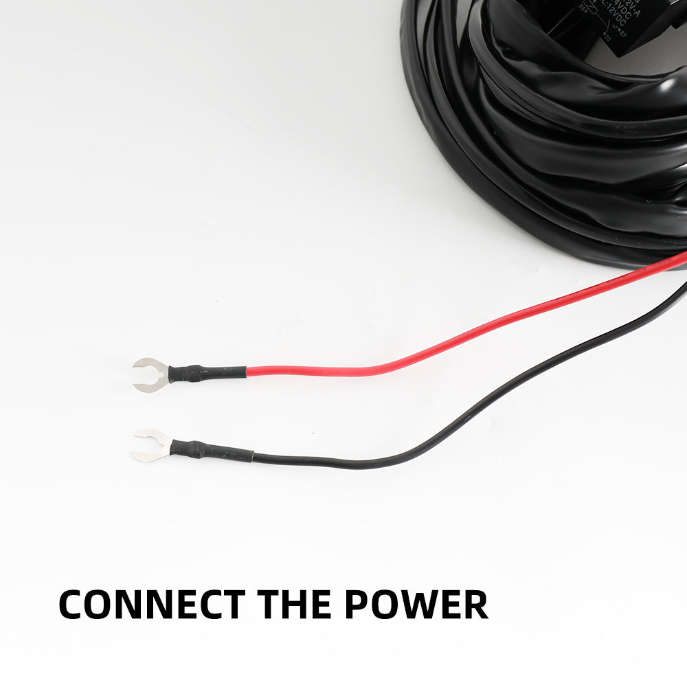 14AWG 3-Pin DT Wire Harness For High Power Driving Lights-2 Leads