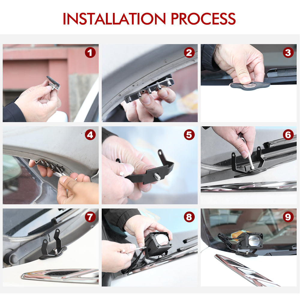 Drill-free Bracket Clamp Holders Type 1
