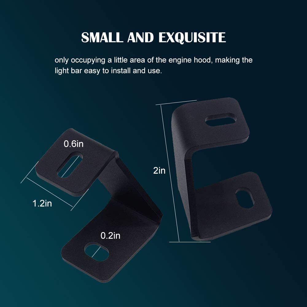 A-pillar Hood Mount Brackets For Ford F150 Raptor 2017-2019