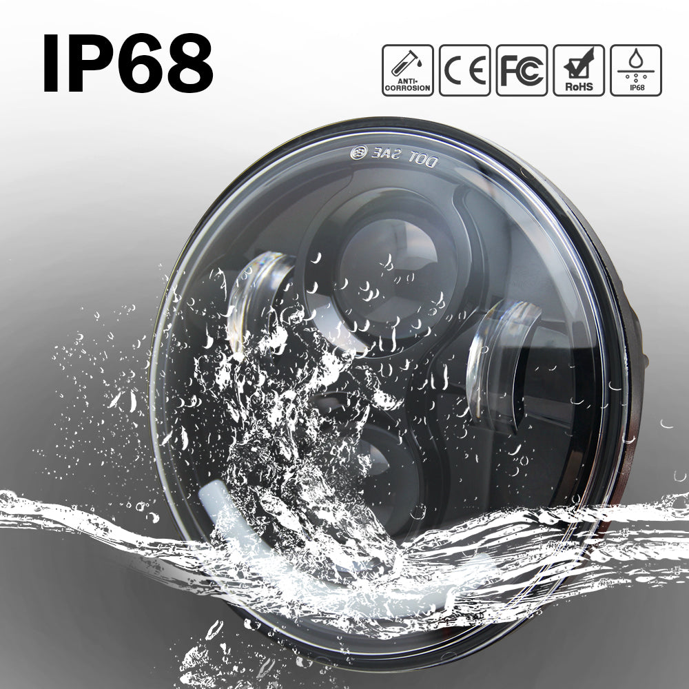 CO LIGHT 5.75" Phare LED Hi-Lo Beam avec DRL