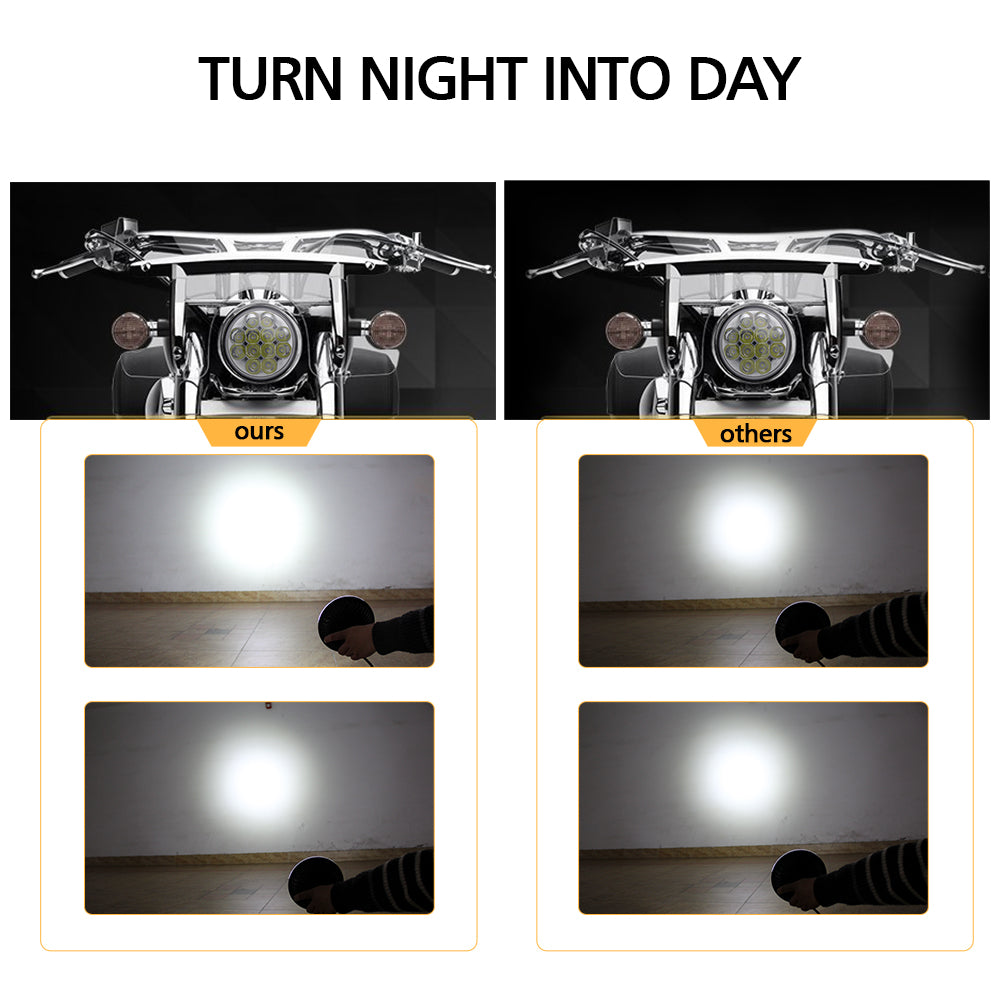 Colight 5.75 Inch Sealed Beam Motorcycle LED Headlight