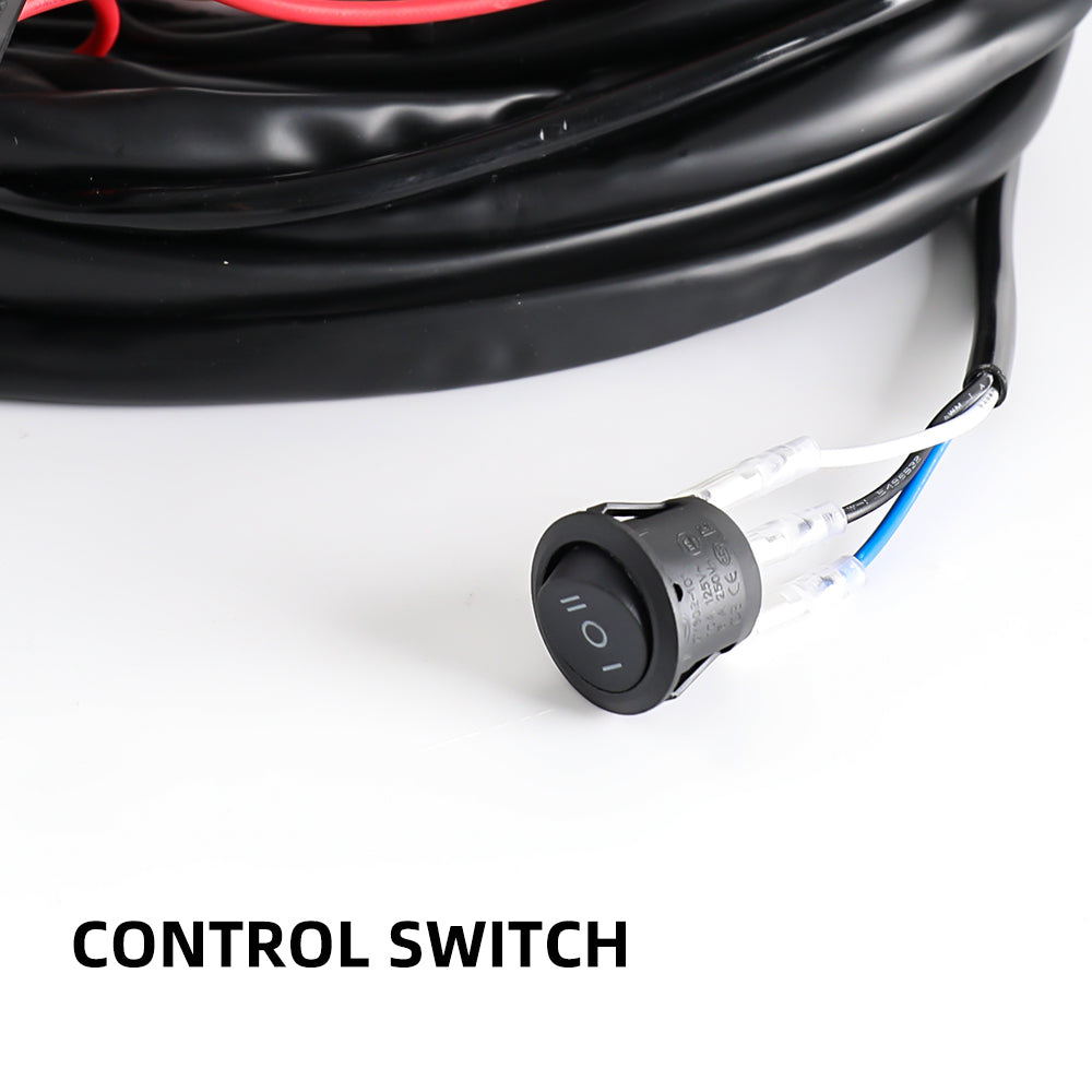 14AWG 3-Pin DT Wire Harness For 240W Above Light Bar-1 Lead