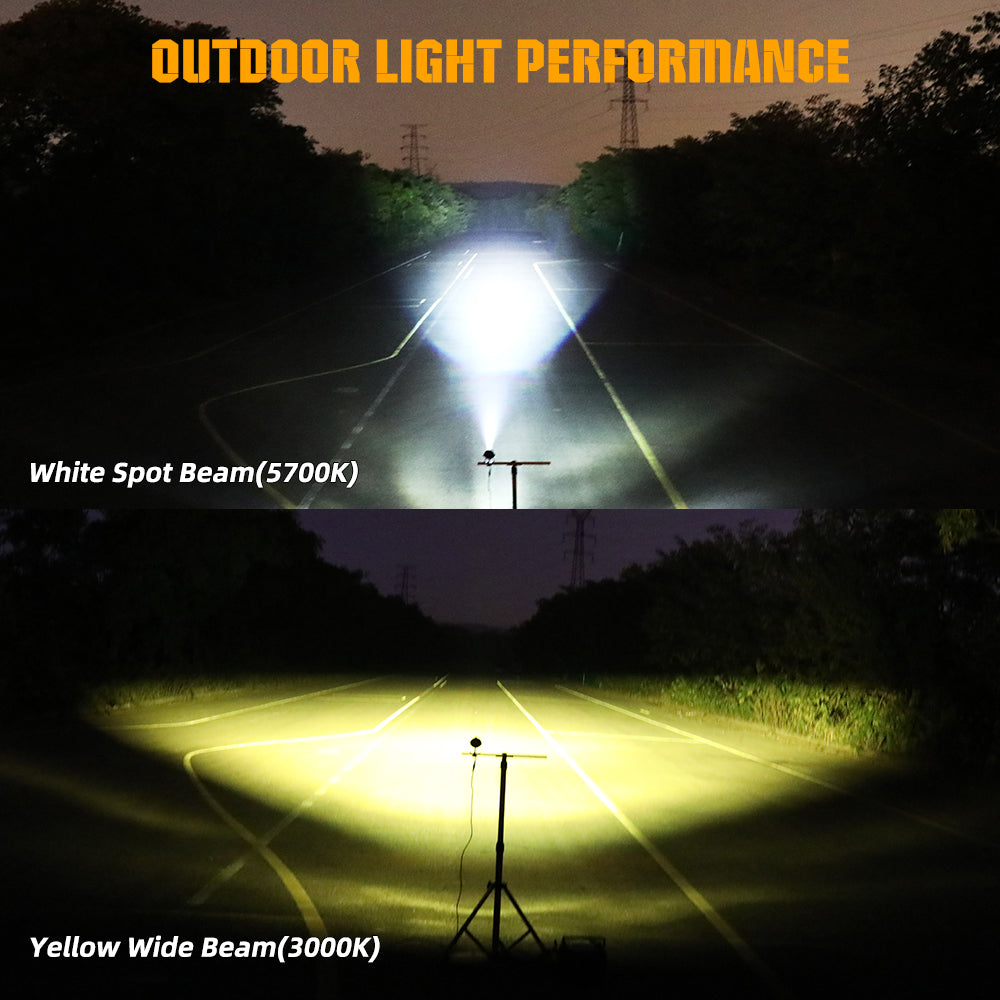 Outdoor performance of 3inch DB-P series light pods