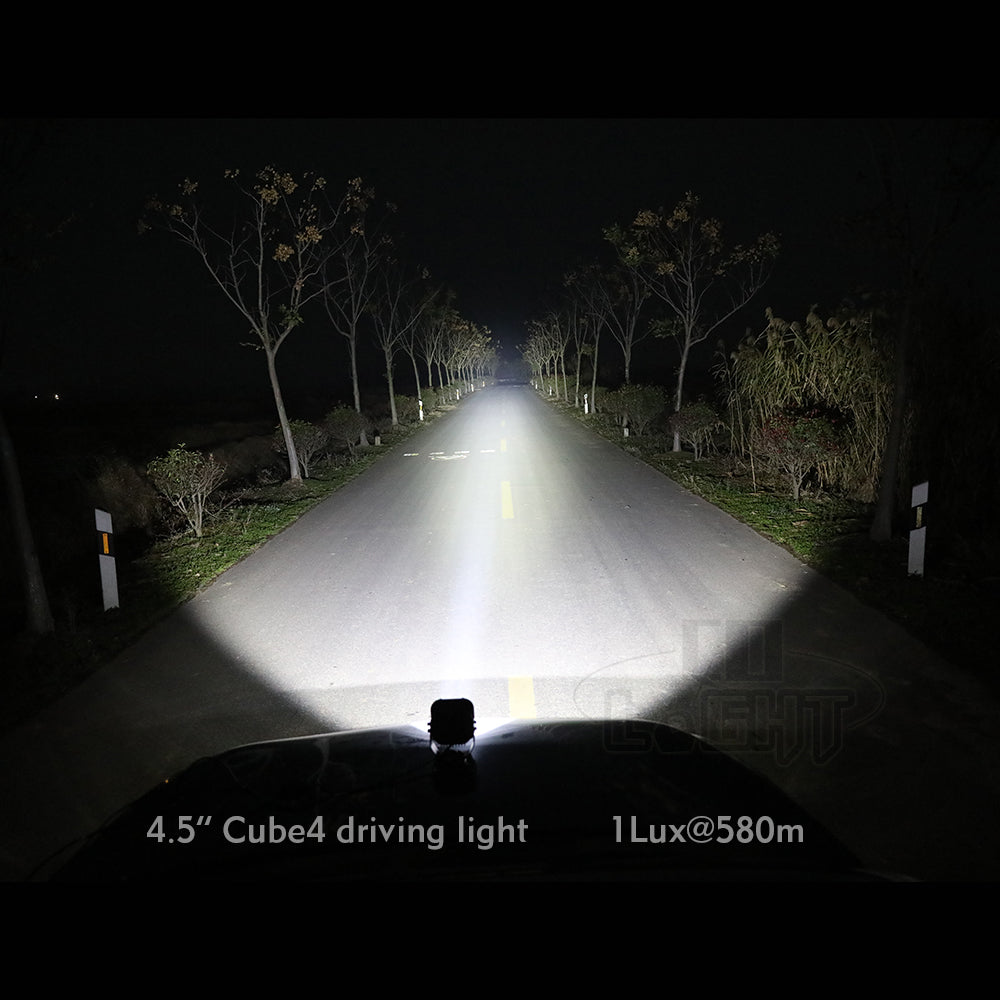 4.5 Inch Cube4 Series Spot Offroad Driving Lights