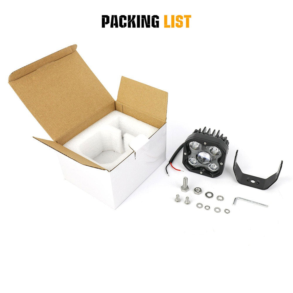 COLIGHT®3inch HD Series White Combo Beam LED Ditch Lights