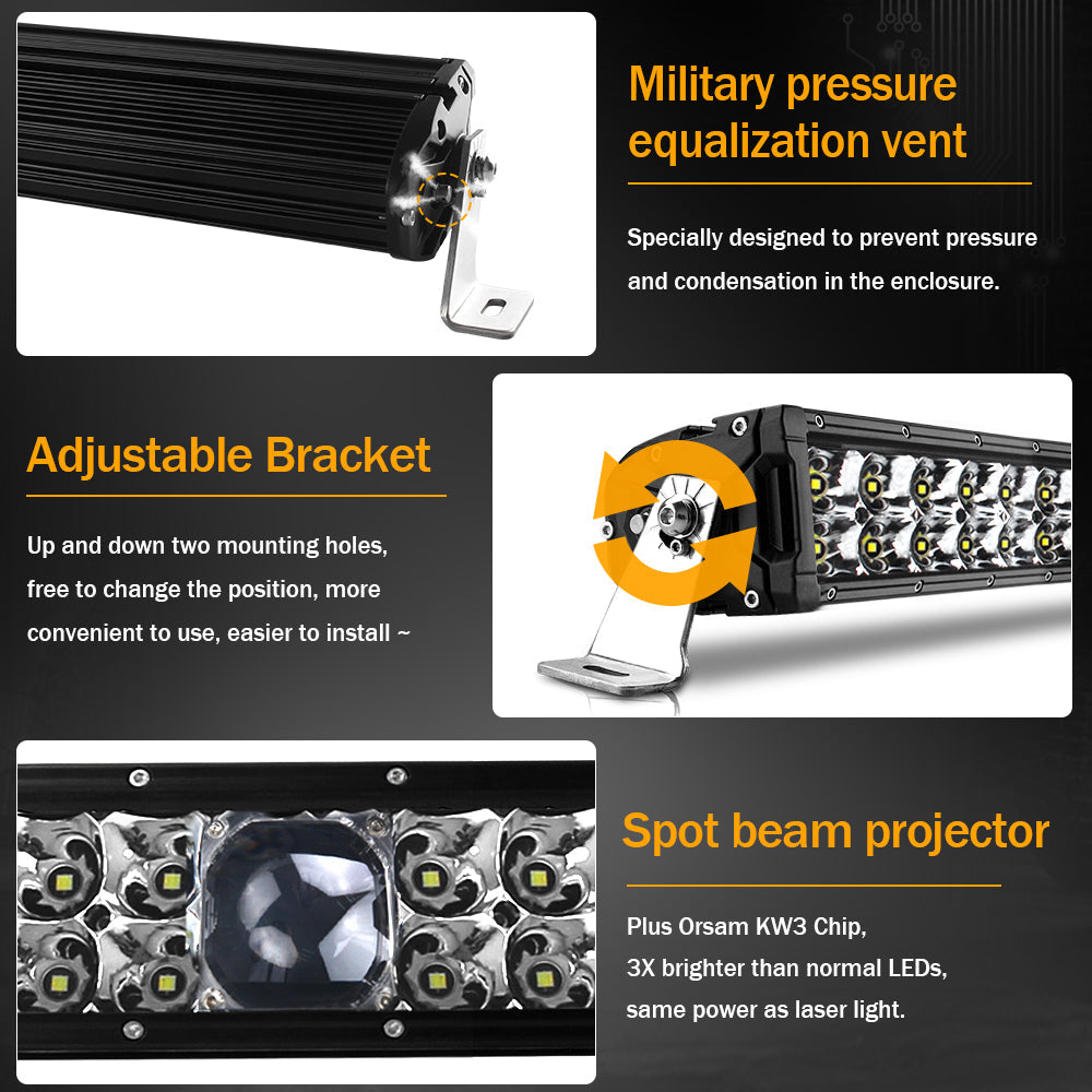 CO LIGHT Dual Row Offroad Laser Light Bars