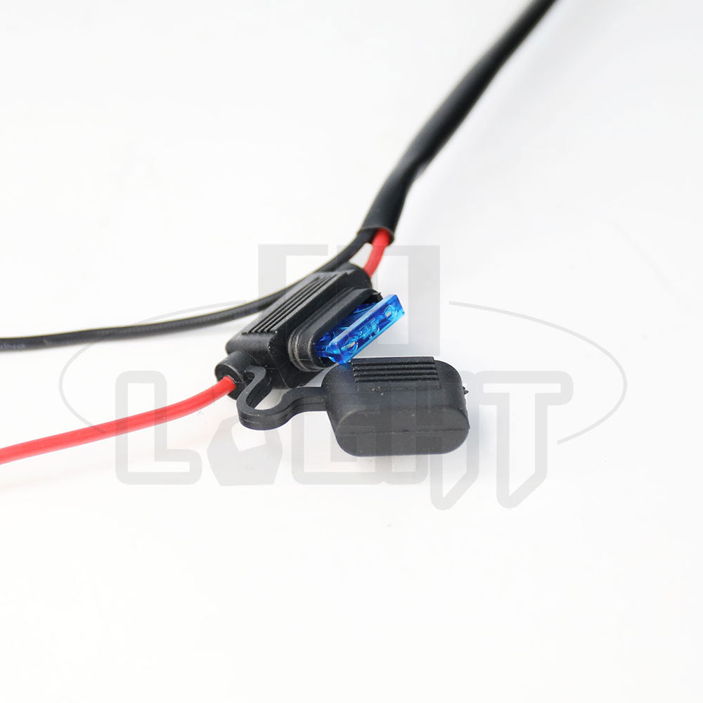 20AWG Motorcycle Wire Harness For Dual Beam Dual Color Pods