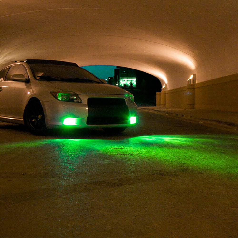 K1 Yellow/Lime Light Fanless CSP Led Fog Light Bulbs (Set/2pcs)