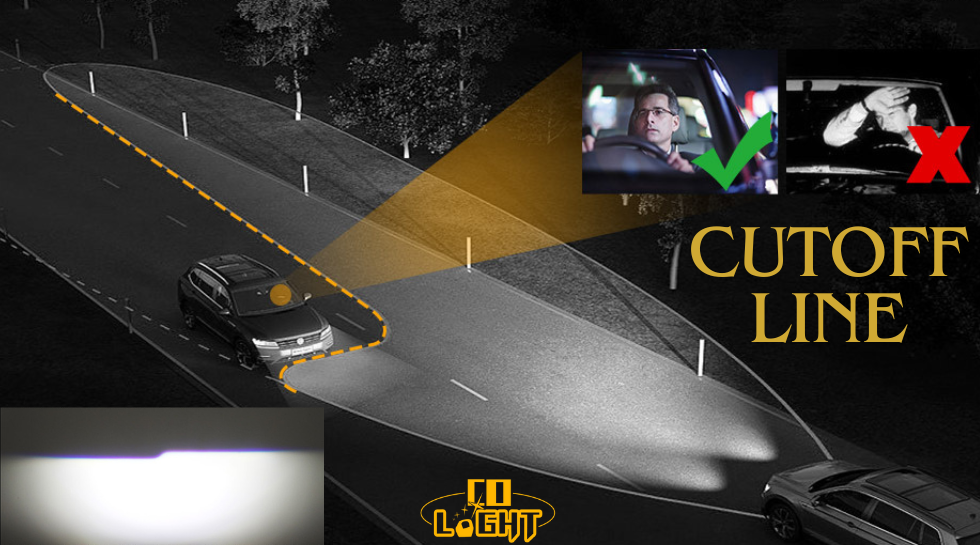 Cutoff Line - Crucial Assurance For Nighttime Driving