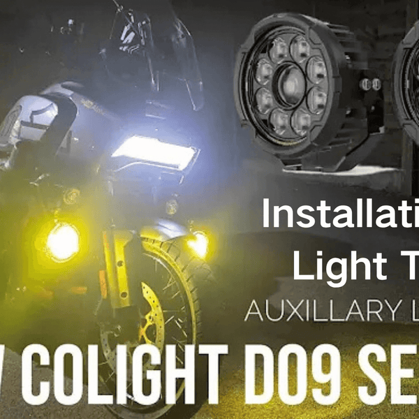 Review of the Colight D09 Series: Installation & Light Test — Harley D