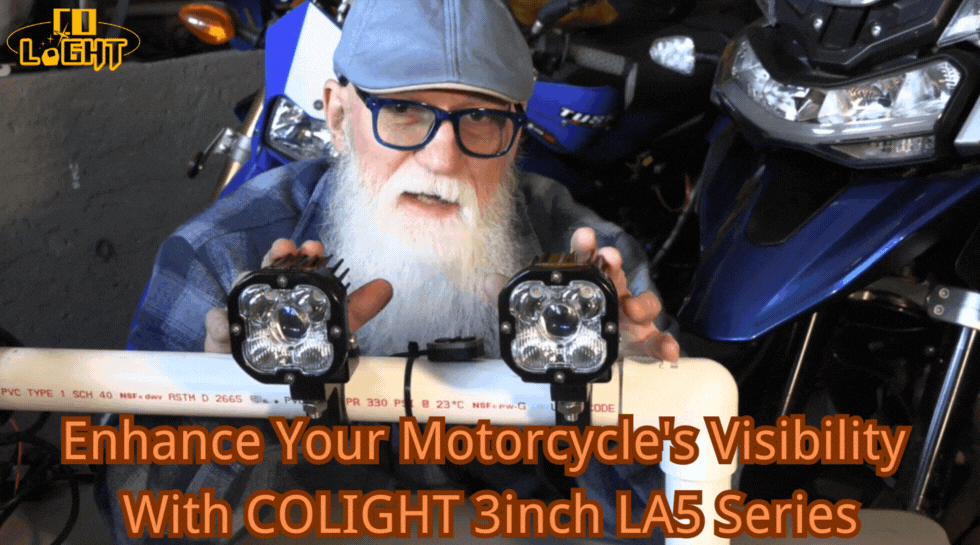 COLIGHT 3inch LA5 Series: Enhance Your Motorcycle's Visibility