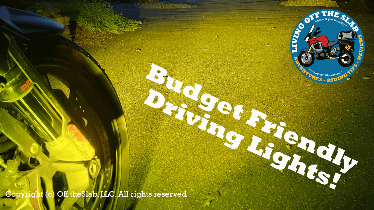 budget friendly driving lights motorcycle